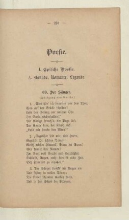 I. Epische Poesie