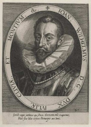 Bildnis des Ioan. Wilhelmvs, Dvx Ivlia Clivia