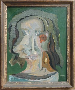 Theatralischer Kopf (Picasso-Parodie)