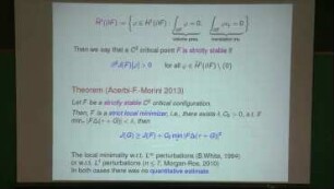 Asymptotic stability of the gradient flow of nonlocal energies