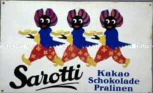Werbeschild "Sarotti"