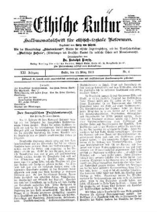 Zur französischen Präsidentenwahl