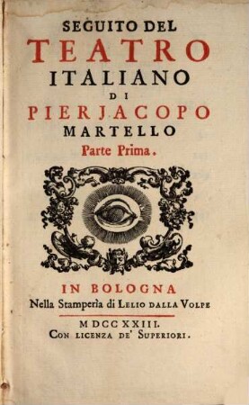Seguito Del Teatro Italiano, 1