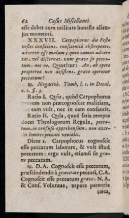 62-81, XXXVII. Carpophorus die Festo vestes conficiens... - LIV. Mercator vendit merces, pecunia ad tempus credita...