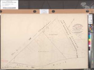 Urkarte der Flur 35 (Lockort) der Katastergemeinde Wehdem (Untergemeinde Oppenwehe), Blatt 1