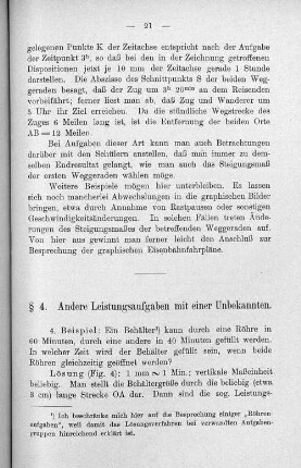 § 4. Andere Lösungsaufgaben mit einer Unbekannten.