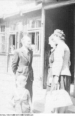 Schulbegehung, öffentlicher Unterricht, Mai 1950