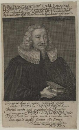 Bildnis des Johann Leonhard Frisch d. Ä.