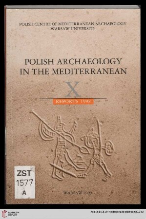 10: Polish Archaeology in the Mediterranean