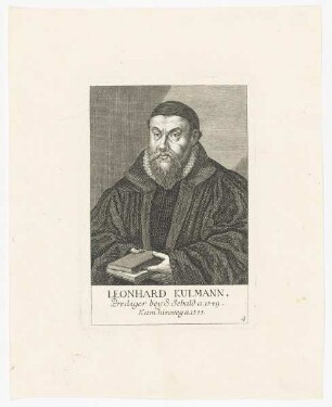 Bildnis des Leonhard Kulmann