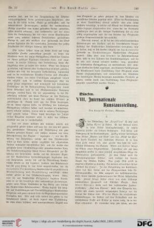 6: München: VIII. Internationale Kunstausstellung