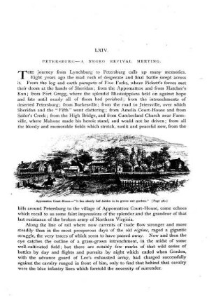 Petersburg - A Negro Revival meeting