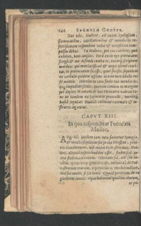 Caput XIII. In quo respondetur Poetastris Molleri.
