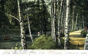 Leipzig: Partie an der Pleisse am Waldwege nach Connewitz
