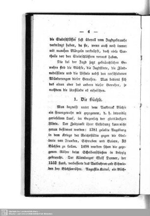 1. Die Büchse