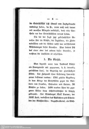 1. Die Büchse