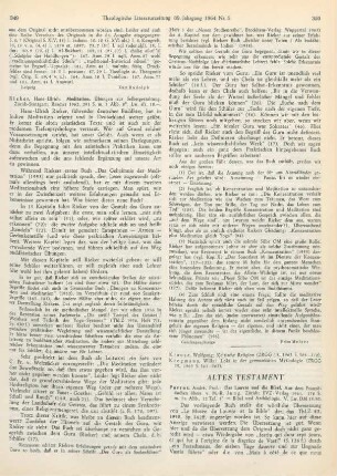 350-351 [Rezension] Parrot, André, Der Louvre und die Bibel