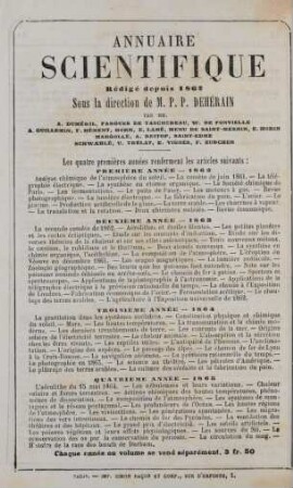 Annuaire scientifique