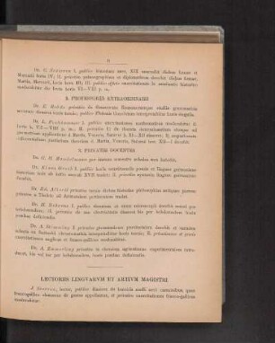 Lectores Lingvarvm Et Artivm Magistri