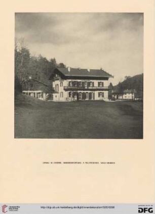 Ein Landhaus in Oberbayern