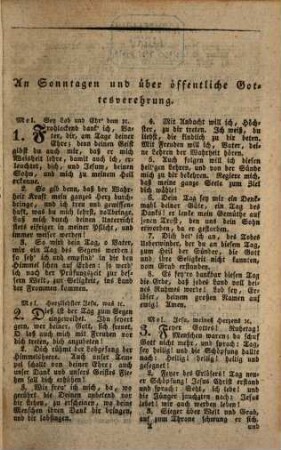 Altenburgisches Gesangbuch : nebst Gebeten ; Zum Gebrauch bey der öffentlichen Gottesverehrung und häuslichen Andacht