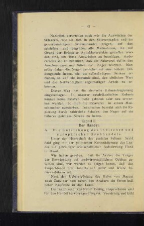 A. Die Entstehung des indischen und europäischen Großhandels.