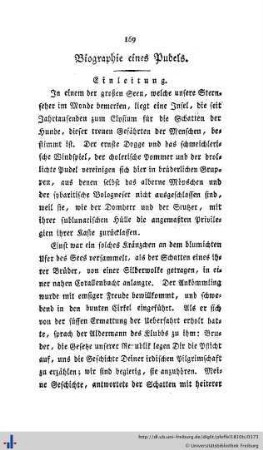 Biographie eines Pudels
