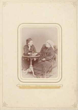 Queen Victoria und Kronprinzessin Victoria von England