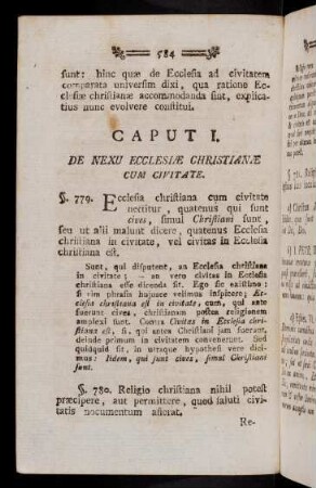 584-590, Caput I
