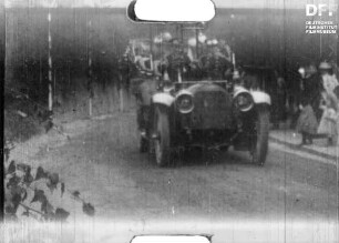 Kaiser Wilhelm II. im Auto (1904)