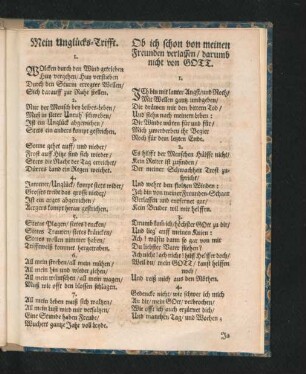 Mein Unglücks-Trifft.