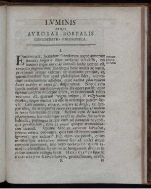 ...Consideratio Philosophica