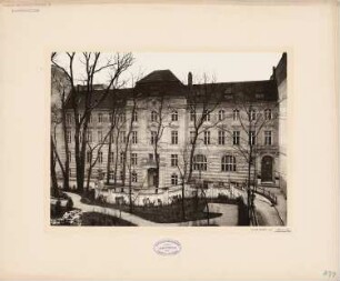 Dienstgebäude der General-Lotterie-Direktion, Berlin: Ansicht