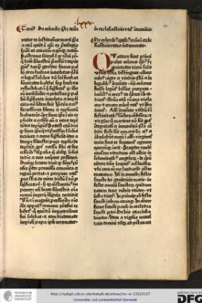 De coloribus quibus ecclesia in ecclesiasticis utitur indumentis.