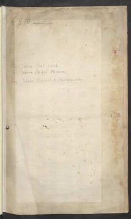Handschriftlicher bibliographischer Vermerk