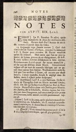 546-547, Notes sur l'Epit. XIX.