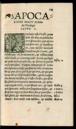 Apocalypsis Beati Ioannis Theologi.