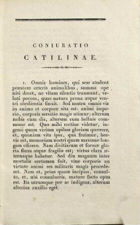 C. Crispi Sallustii Catilina