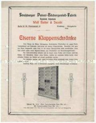 Eiserne Klappenschränke