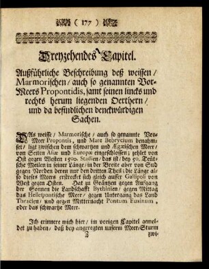 Dreyzehendes Capitel.