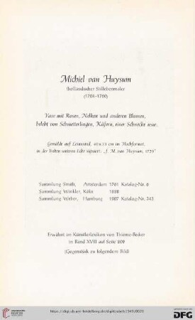 Michiel van Huysum