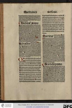 Queritur decimoquinto utrum continentia sit subiective in appetitu concupiscibili, arguitur primo quod sic...