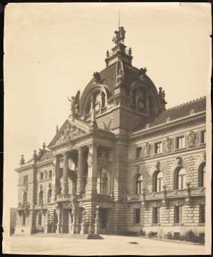 Kaiserpalast Straßburg: Ansicht