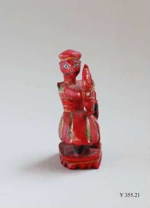 Spielfigur Bogenschütze aus einem Satz von 26 Spielfiguren