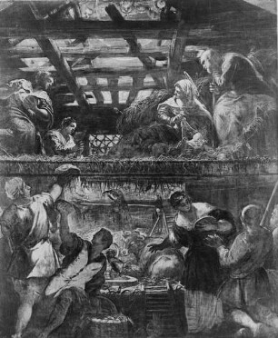 Gemäldezyklus in der Scuola di San Rocco — Anbetung der Hirten