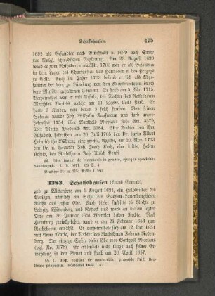 3383. Schaffshausen (Lucas Conrad)