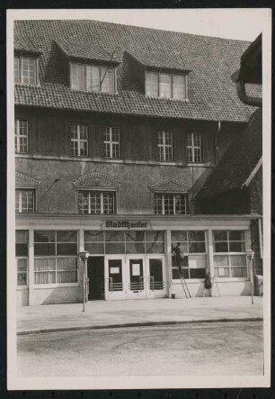 Stadttheater, Wilhelmshaven: Ansicht von Süden
