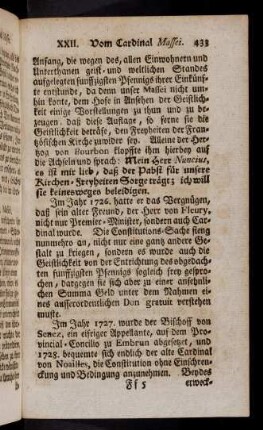 433-437, Im Jahr 1726 hatte er das Vergnuegen, daß sein ...