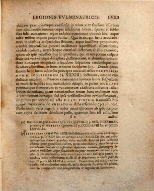 Examen miraculi legionis fulminatricis contra Thomam Woolstonum, 3. Dissertatio III., ... defendet Aretin Israel Bandelow