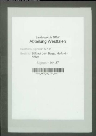 Quittung des Amtmanns der Abtei Herford, Hollmann, über empfangene 300 Reichstaler